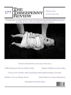 cover image of The Threepenny Review